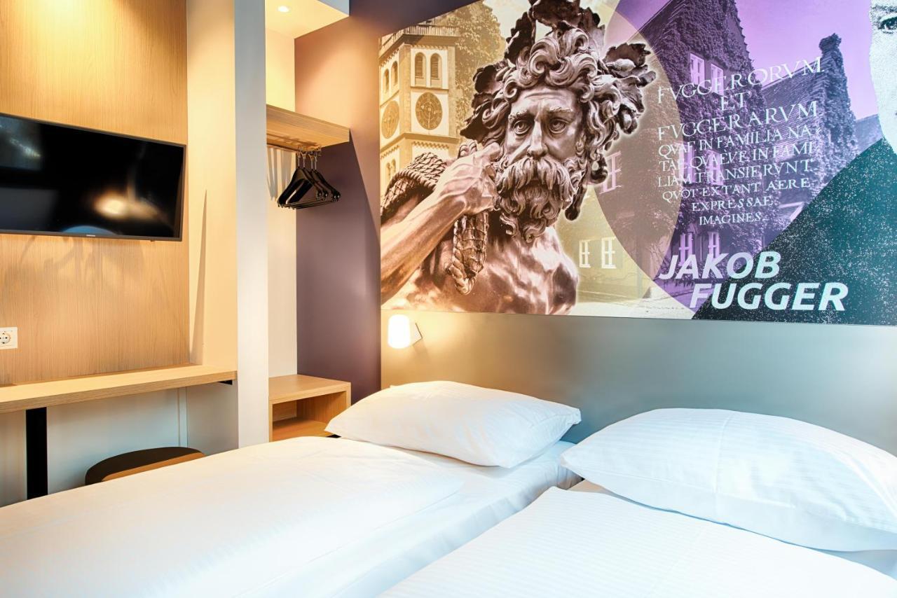 B&B Hotel Augsburg-West Bagian luar foto